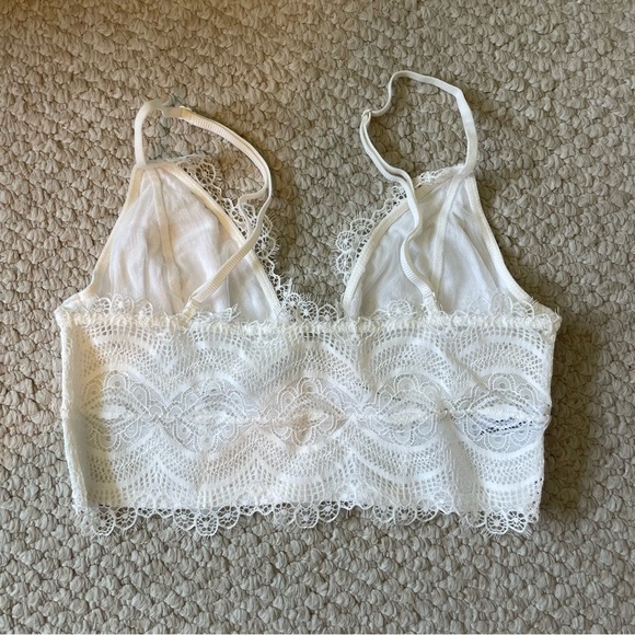 Free People Ivory Lace Bralette - Picture 2 of 3